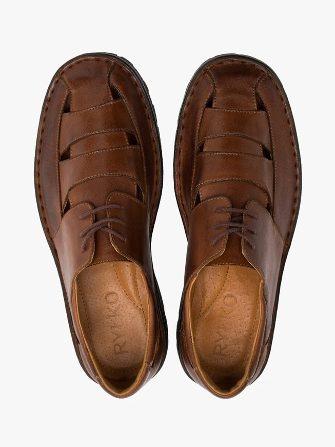 Brown men’s shoes