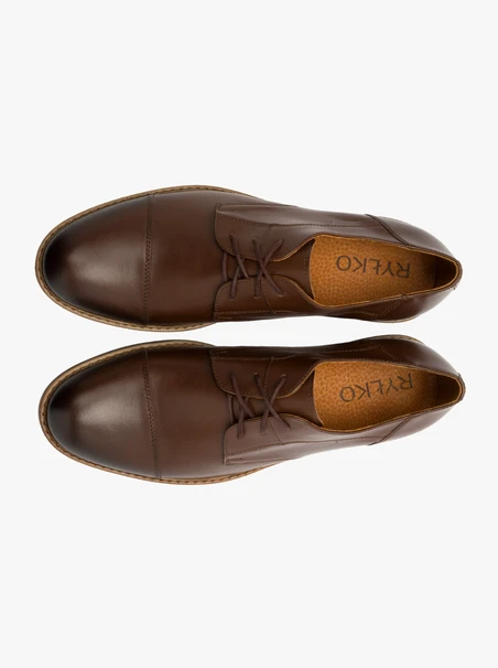 Braune Herrenhalbschuhe