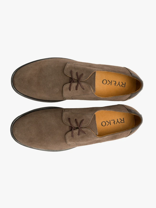 Gray-brown men’s shoes