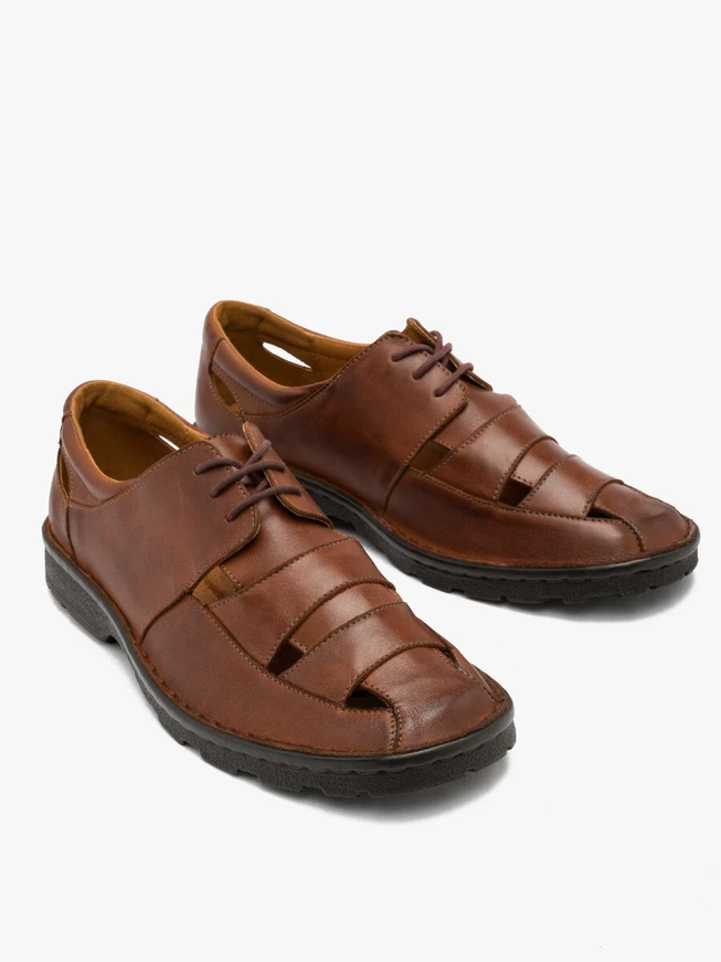 Brown men’s shoes