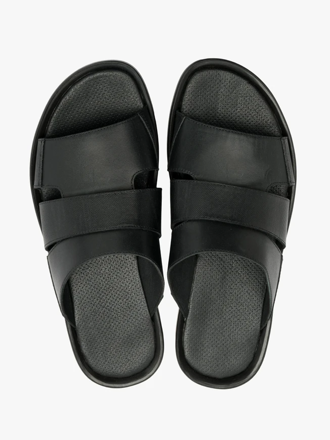 Schwarze Herren-Flip-Flops