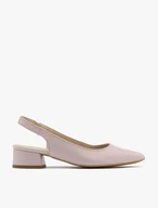 Lilac slingback pumps