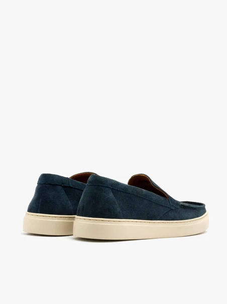 Marineblaue Halbschuhe für Männer