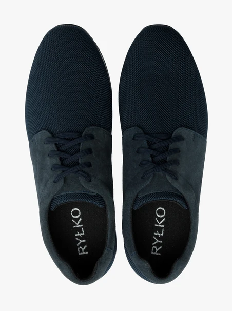Marineblaue Sportschuhe für Männer