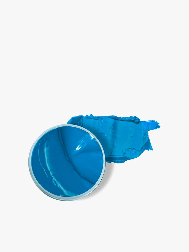 Dark blue shoe cream
