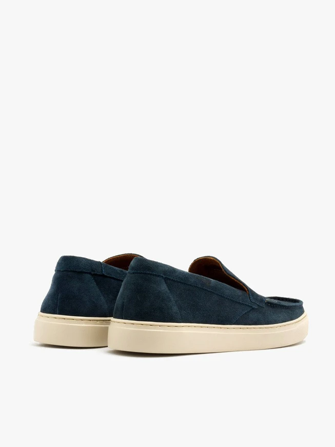 Marineblaue Halbschuhe für Männer