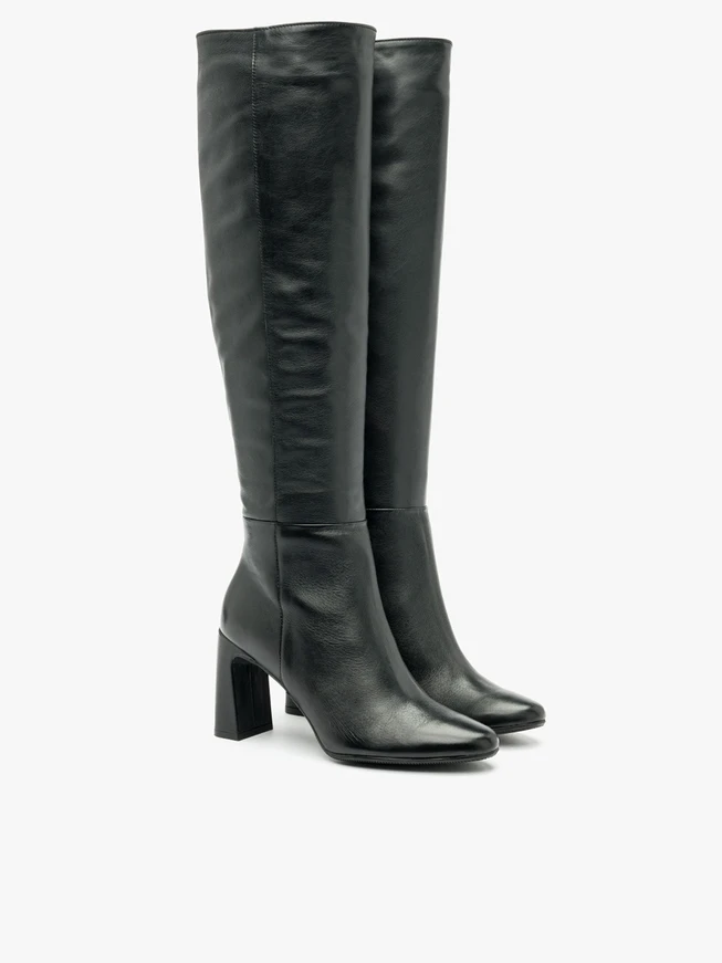 Schwarze Damenstiefel
