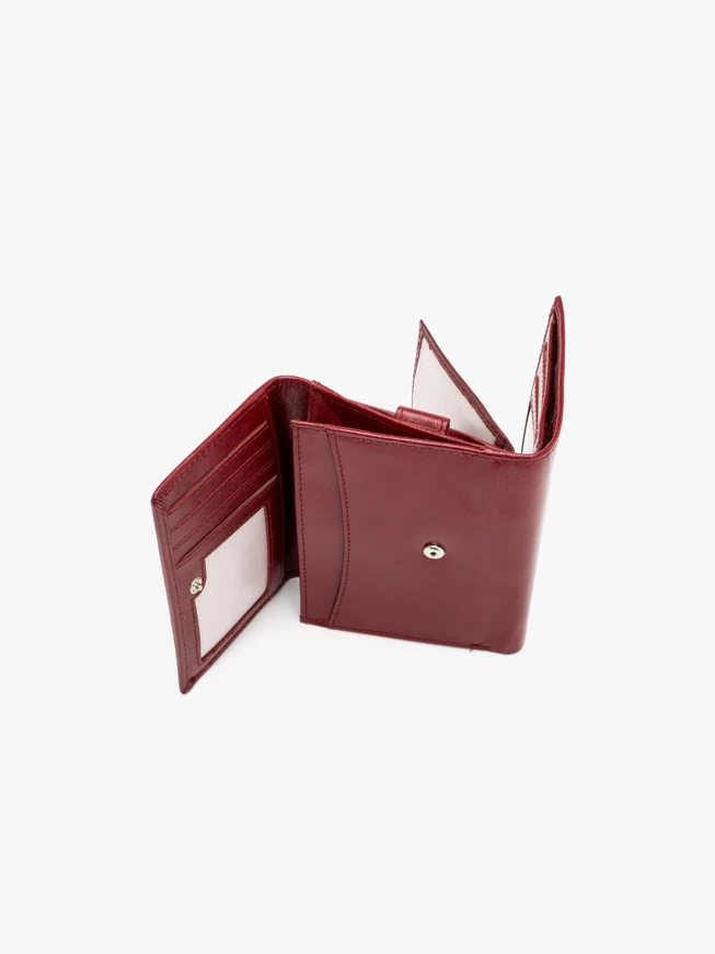 Rote Brieftasche für Frauen
