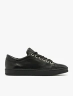 Schwarze halbe Sportschuhe