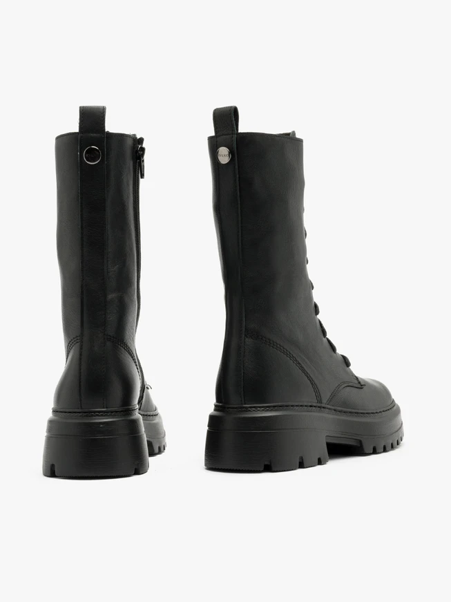 Schwarze Baggerstiefel für Frauen