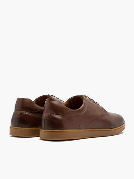 Braune Herrenhalbschuhe