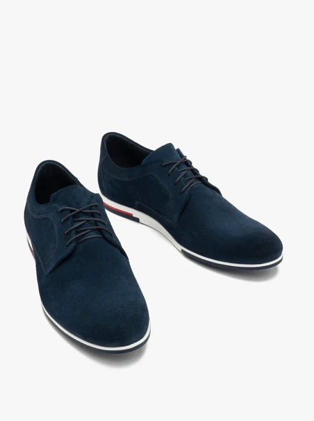 Marineblaue Halbschuhe für Männer