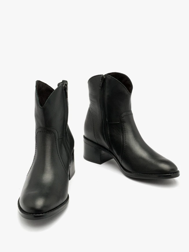Schwarze Damenstiefel