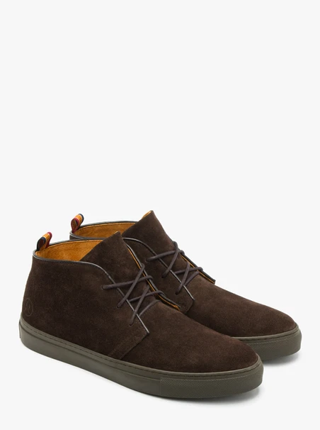 Dunkelbraune Herrenstiefel