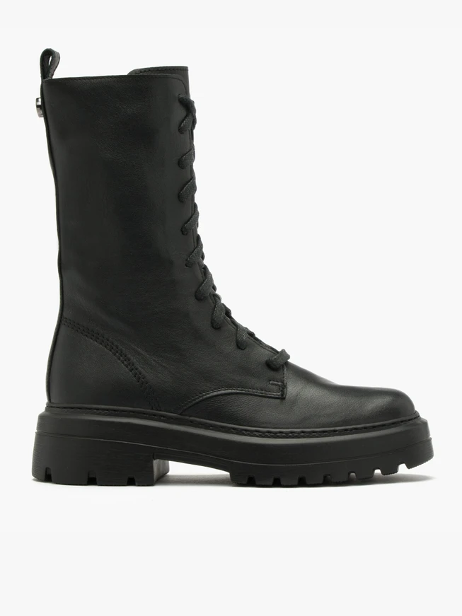 Schwarze Baggerstiefel für Frauen