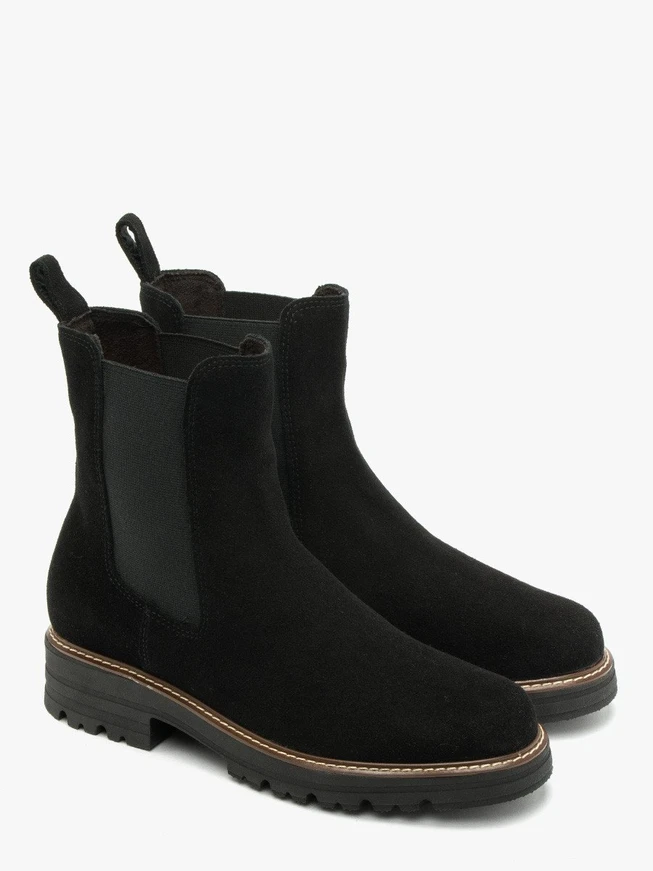 Schwarze Slingbacks für Frauen auf leichter Basis