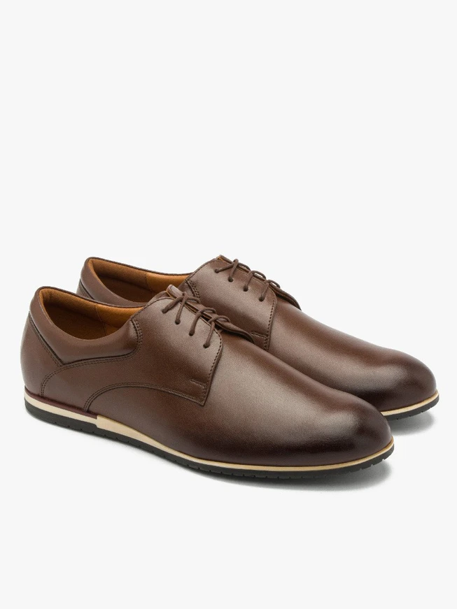 Braune Herrenhalbschuhe