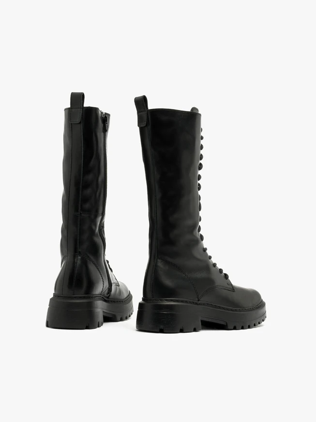 High Baggers schwarze Stiefel