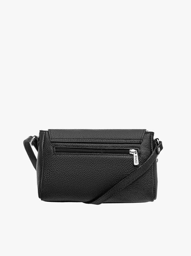 Schwarze Handtasche mit Kette