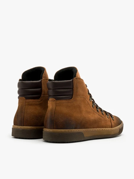 Herren-Kombistiefel aus Leder