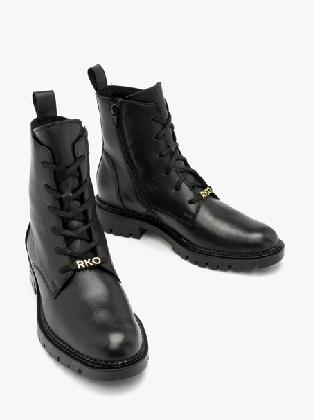 Black women’s combat boots