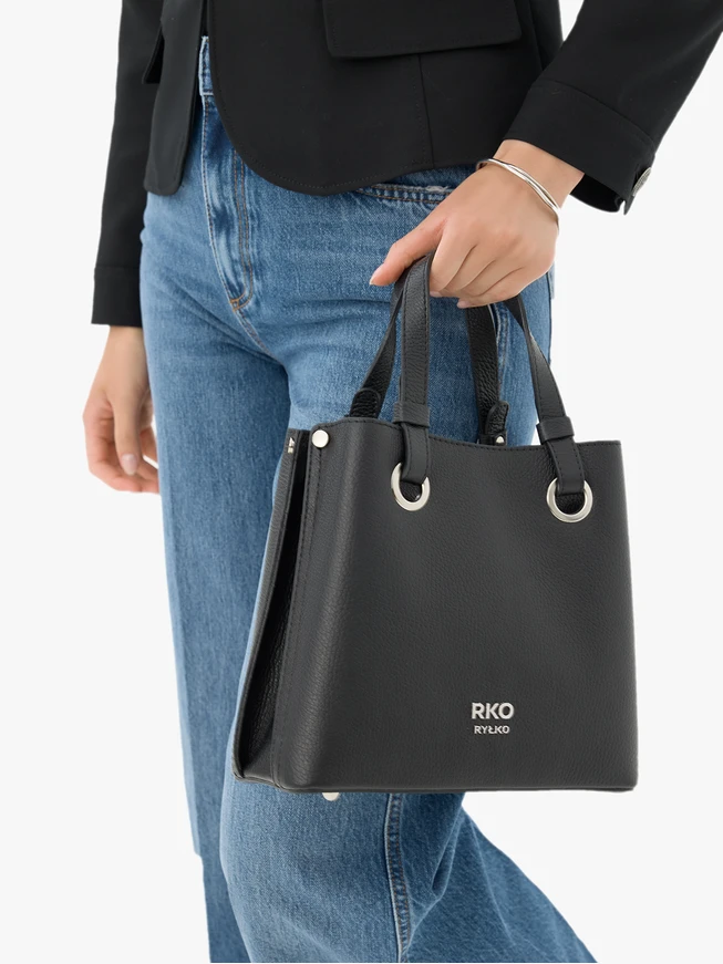 Black handbag