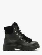 Schwarze isolierte Stiefel