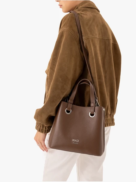 Braune Handtasche