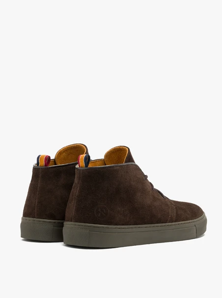 Dunkelbraune Herrenstiefel