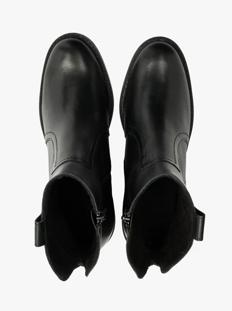 Schwarze Cowboystiefel
