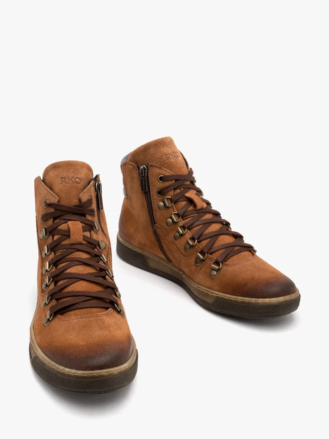 Herren-Kombistiefel aus Leder
