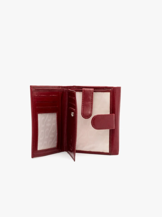 Rote Brieftasche für Frauen