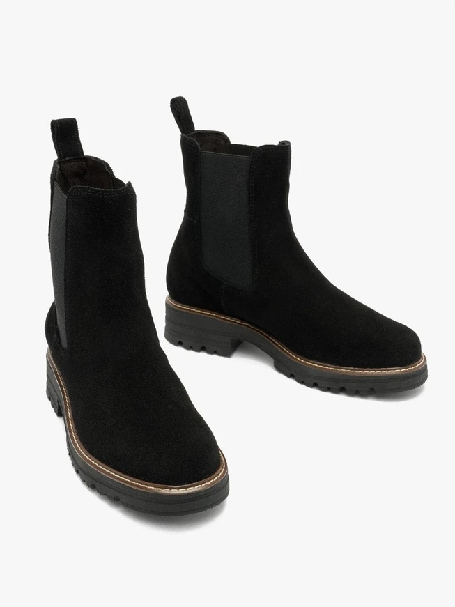 Schwarze Slingbacks für Frauen auf leichter Basis