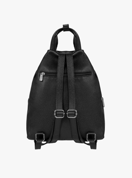 Schwarzer Rucksack für Frauen