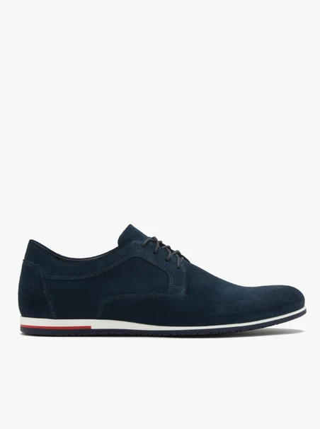 Marineblaue Halbschuhe für Männer