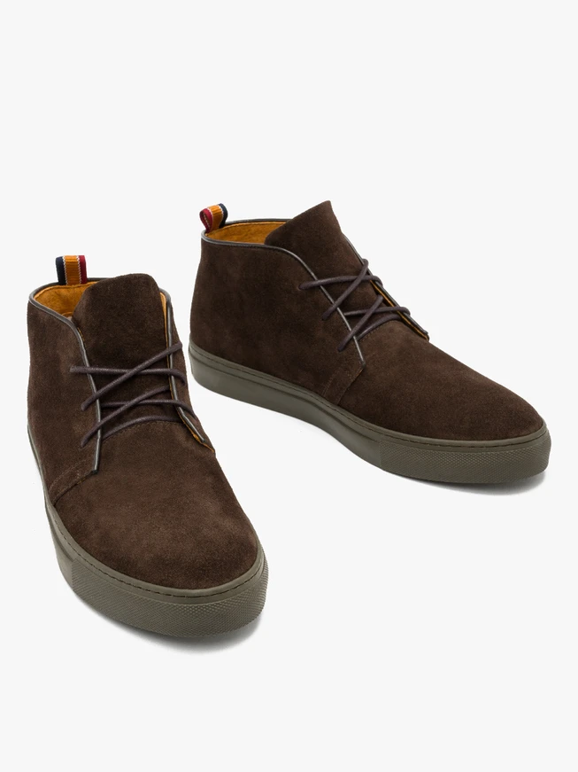 Dunkelbraune Herrenstiefel