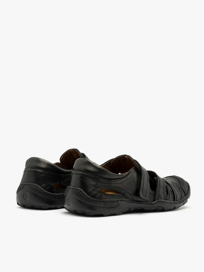 SCHWARZE HERREN-SANDALEN
