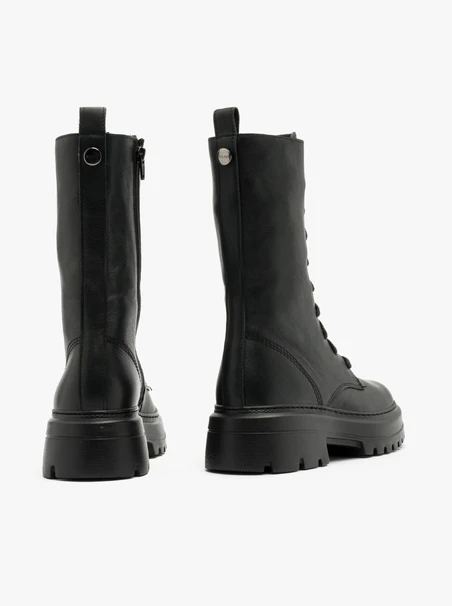 Black women’s combat boots