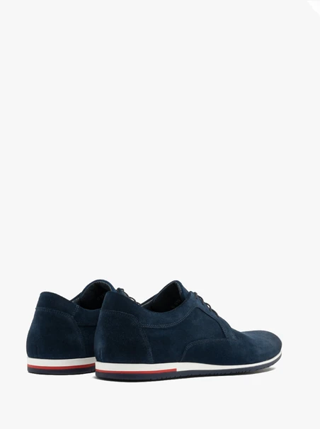 Marineblaue Halbschuhe für Männer