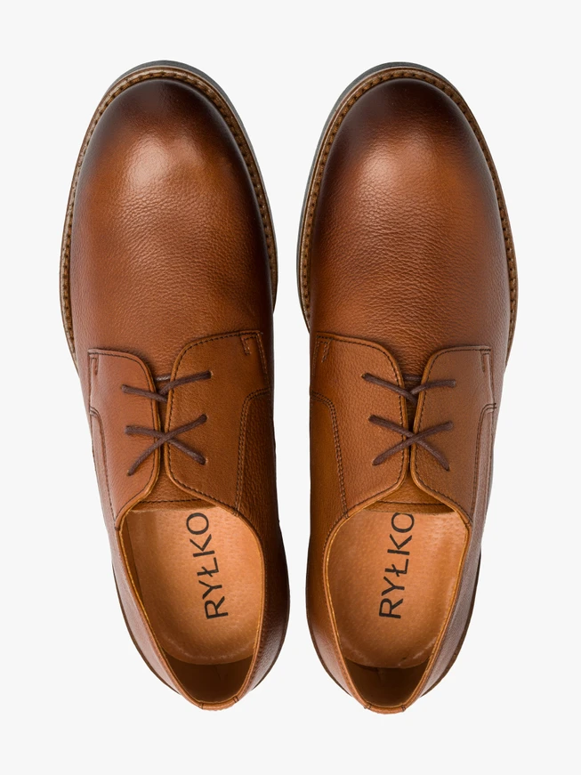 Braune Herrenhalbschuhe