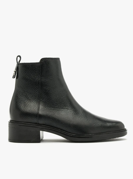 Black ankle boots