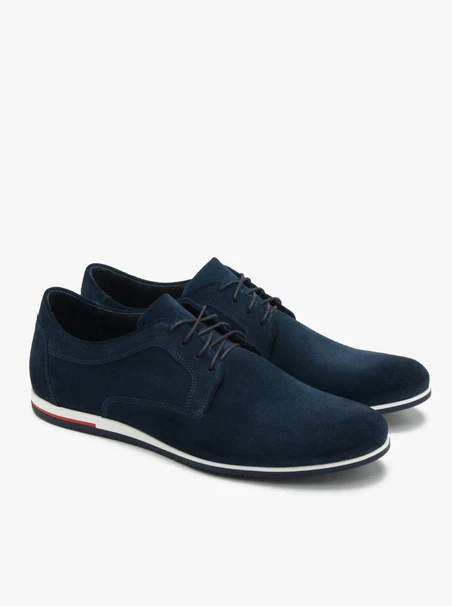 Marineblaue Halbschuhe für Männer