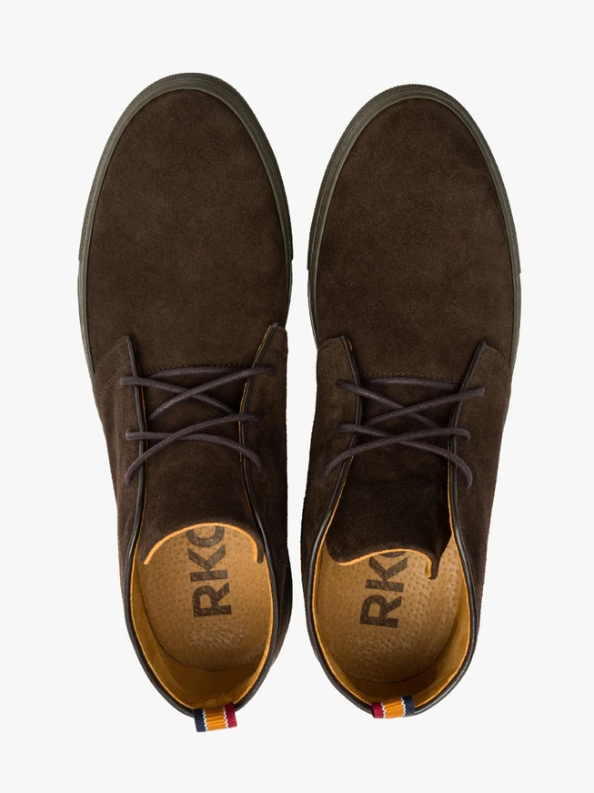 Dunkelbraune Herrenstiefel