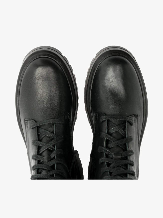 Schwarze Baggerstiefel für Frauen