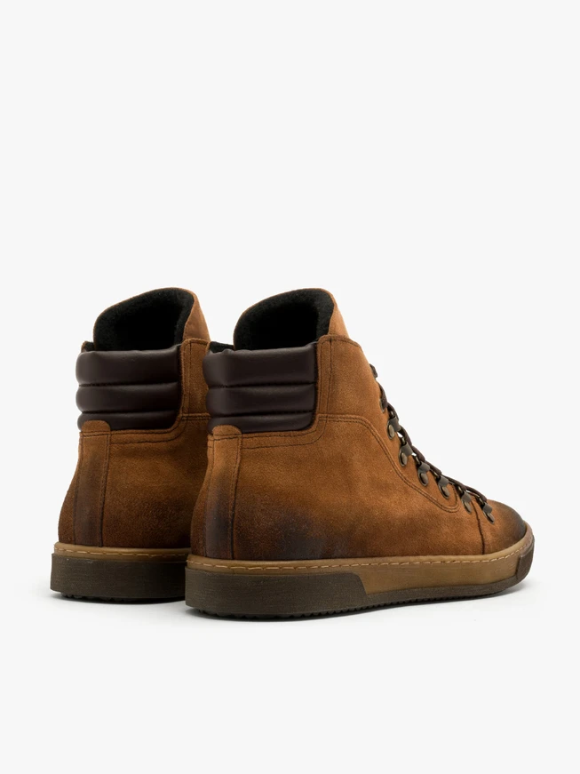 Herren-Kombistiefel aus Leder