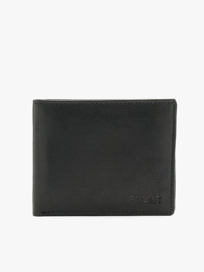 Schwarzes Portemonnaie für Männer