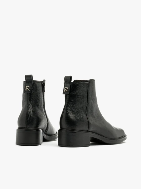 Black ankle boots