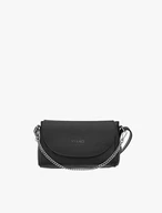 Schwarze Handtasche mit Kette