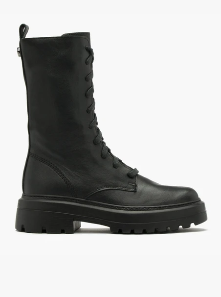 Black women’s combat boots