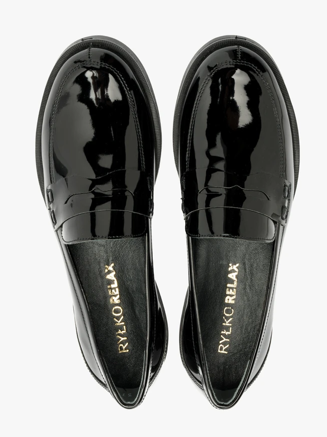 Patent women’s loafers